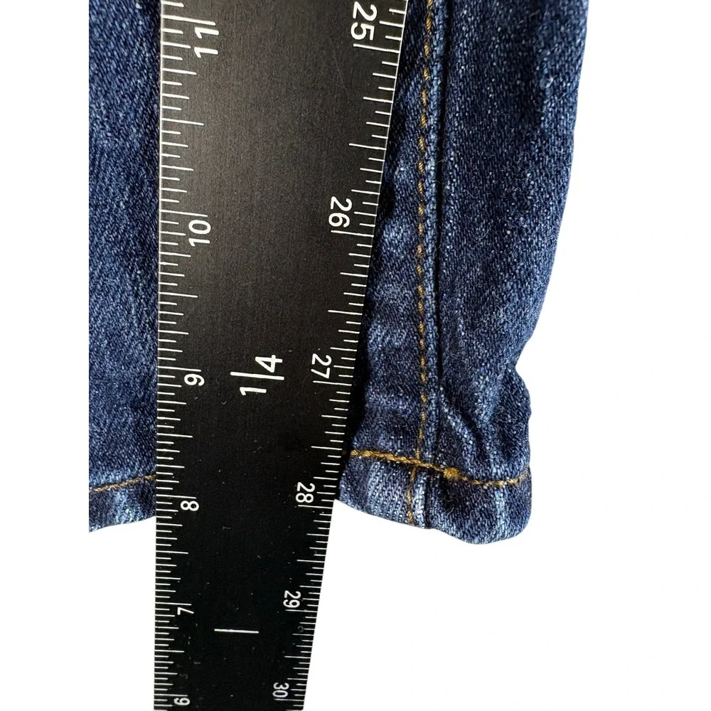Brooks Brothers Jeans Mens 36x30 Blue Denim Dark Wash Casual Rugged Straight Leg